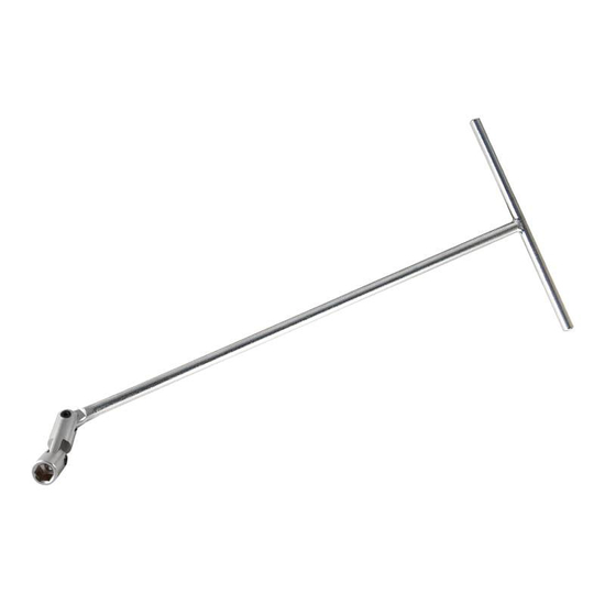 Zdjęcie 1 - POKRĘTŁO PRZEGUBOWE TYPU "T" Z NASADKĄ 12mm x 400mm 575512M King Tony
