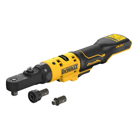 Zdjęcie 1 - Grzechotka akumulatorowa DeWalt DCF500N ¼” ⅜” ½” 75Nm 12V XR