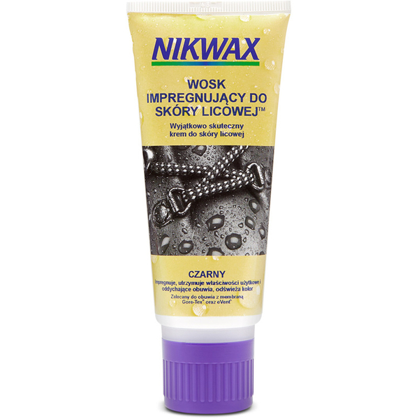 Zdjęcie 1 - Impregnat Wosk do obuwia do skóry licowej czarny 100ml Nikwax 4b2