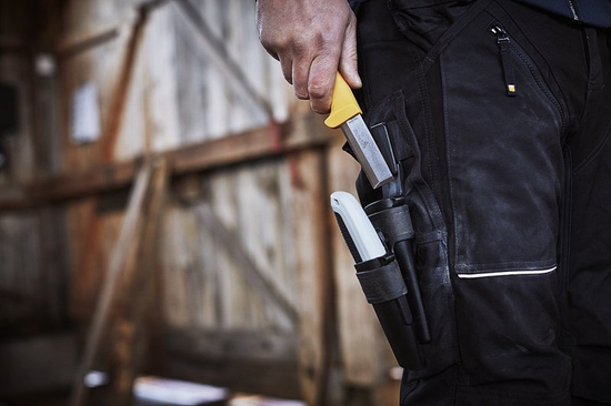 Zdjęcie 3 - Nóż dłutowy STK i nóż URA + kabura 381070 Hultafors Opakowanie 4 kpl.