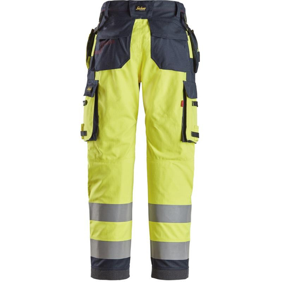 Zdjęcie 2 - Spodnie Odblaskowe ProtecWork z workami kieszen. i obustron. kieszeniami, EN 20471/2 Snickers Workwear 62616695