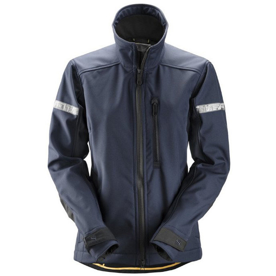 Zdjęcie 1 - 1207 Kurtka Soft Shell AllroundWork, damska kolor grantowo - czarny Snickers Workwear