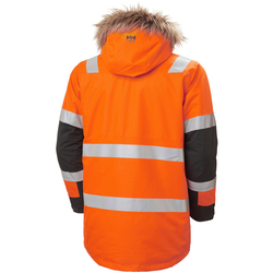 Nawigacja zdjęcie 2 - Kurtka zimowa odblaskowa Helly Hansen 71393_269 Parka Alna 2.0 kolor pomarańczowy