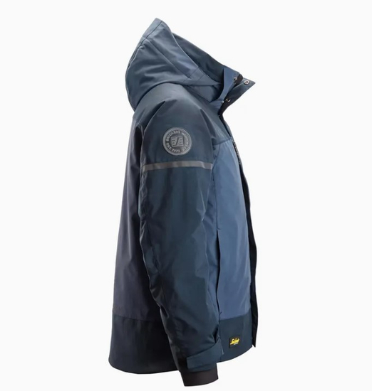 Zdjęcie 3 - 1112 Kurtka przeciwdeszczowa, ocieplana AllroundWork Snickers Workwear Kolor: Navy\Dark Navy