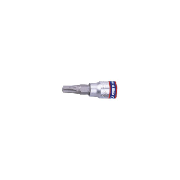 Zdjęcie 1 - NASADKA 1/4" Z KOŃCÓWKĄ TORX Z OTWOREM T20 x 37mm 203720 King Tony