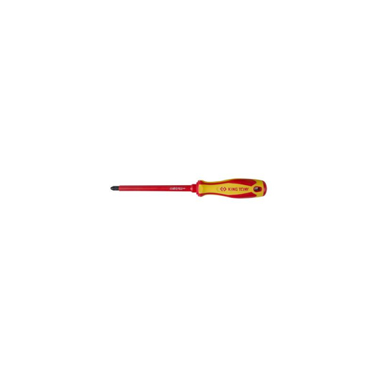 Zdjęcie 1 - WKRĘTAK POZIDRIV IZOLOWANY No.0 3,0 x 75mm PZ0 14780003 King Tony
