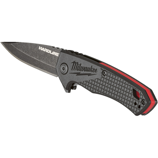 Zdjęcie 4 - Nóż składany gładki HARDLINE™ 64 mm Milwaukee 4932492452