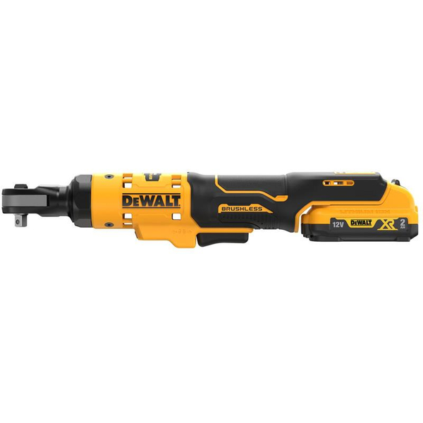 Zdjęcie 2 - Grzechotka akumulatorowa DeWalt DCF504D1 ¼” 54Nm 12V XR 1x2Ah