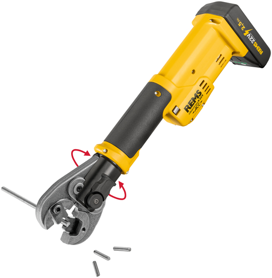 Zdjęcie 3 - Zaciskarka REMS MINI-PRESS S 22 V ACC 578016 + U16-20-25-32