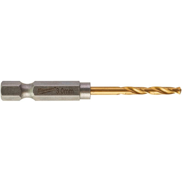 Zdjęcie 1 - Wiertło do metalu SWave HSS-G Tin 3.0mm -10szt. 4932478176 Milwaukee