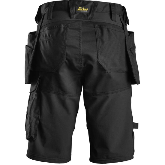 Zdjęcie 2 - Spodnie Krótkie Stretch AllriundWork z workami kieszeniowymi - damskie Snickers Workwear 61470404