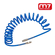Nawigacja zdjęcie 2 - Przewód spiralny 15M SD-23115 Mighty Seven M7