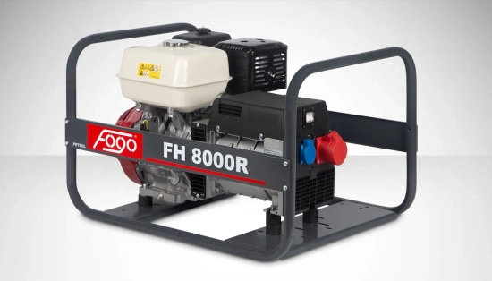 Zdjęcie 1 - Agregat prądotwórczy benzynowy 3-fazowy z AVR 7,7 kVA z silnikiem Honda FOGO FH8000R