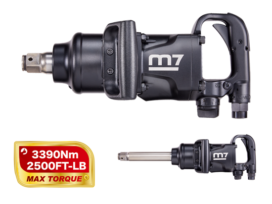 Zdjęcie 1 - Klucz udarowy pneumatyczny 1" 3390 Nm NC-8332 Mighty Seven M7