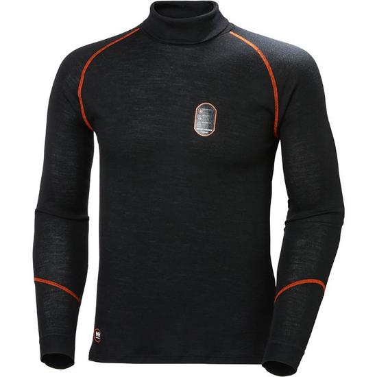Zdjęcie 1 - Koszulka termoaktywna Helly Hansen 75075_990 Fakse kolor czarny