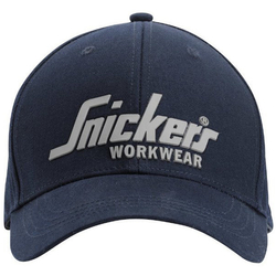 Nawigacja zdjęcie 1 - 9041 Czapka z daszkiem Logo kolor granatowy Snickers Workwear