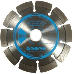 TARCZA DIAMENTOWA 125 x 22,23MM G-TOOLS GT-ALW125/22,23