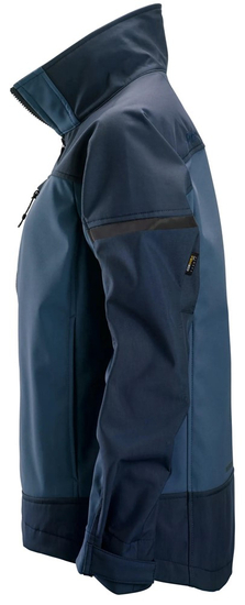 Zdjęcie 4 - 1276 Damska Kurtka softshell stretch AllroundWork Snickers Workwear kolor Navy/Dark Navy