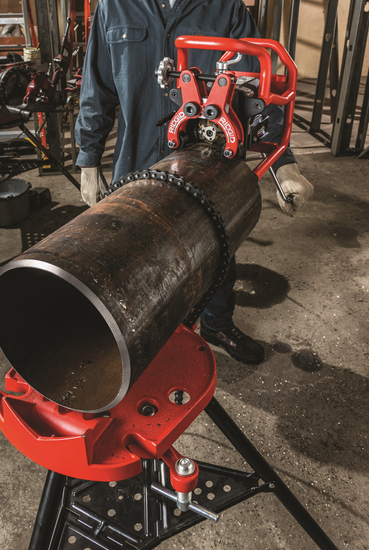 Zdjęcie 13 - Przenośna Ukosowarka fazowarka do rur B-500 37,5° RIDGID