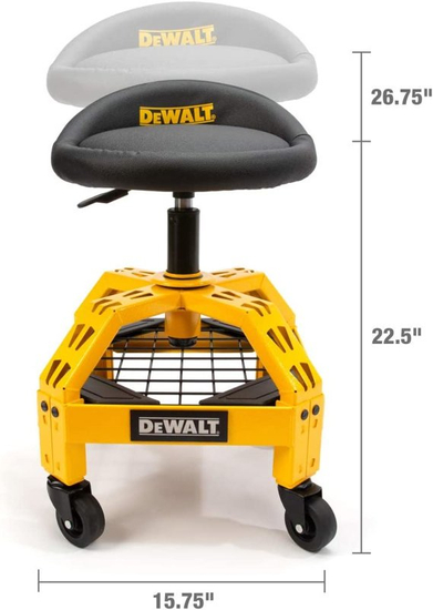 Zdjęcie 2 - Regulowane siedzisko warsztatowe (57,1 - 67,9cm) DeWALT DXSTAH025