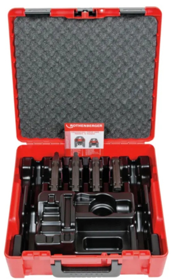 Zdjęcie 1 - Zestaw szczęk zaciskowych ROTHENBERGER Conex Bänninger >B< MaxiPro,1/4"- 3/8" - 1/2" - 5/8"