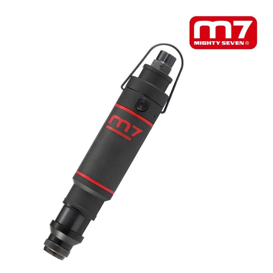 Zdjęcie 2 - Wkrętarka pneumatyczna dwukierunkowa 0,7 - 1,5 Nm 1700 obr./min. Mighty Seven RA-3017