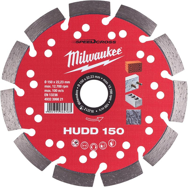 Zdjęcie 1 - Tarcza diamentowa HUDD 150 mm 4932399821 Milwaukee