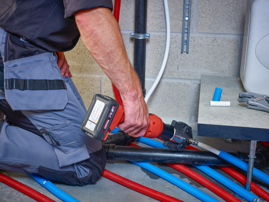 Zdjęcie 5 - Zaciskarka Ridgid RP 219 ze szczękami V 15-18-22 Bluza Gratis