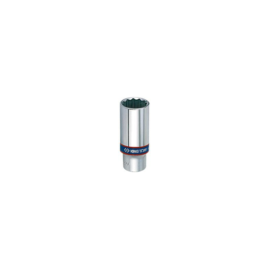 Zdjęcie 1 - NASADKA DŁUGA 3/8" 19mm x 63mm 12-kąt Cr-V 323019M King Tony
