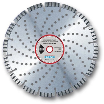 Tarcza diamentowa laserowa GTools SUPERIOR G12 LTB350 segment Turbo