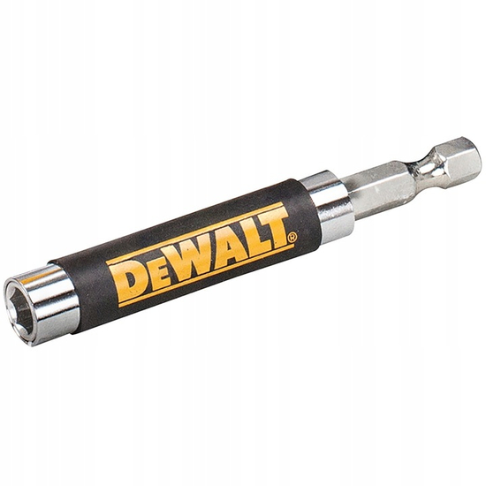 Zdjęcie 1 - Uchwyt magnetyczny 80mm z prowadnicą do bitów DeWALT DT90394