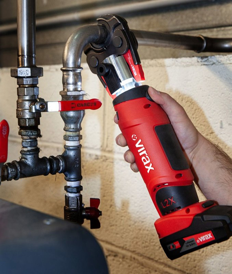 Zdjęcie 4 - Zaciskarka Virax Viper® L2X Cas System + Zacisk Główny + Szczęki U16/U20/U25