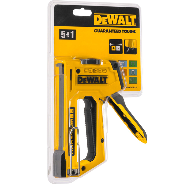 Zdjęcie 3 - Zszywacz ręczny aluminiowy, tapicerski 5w1 DeWALT [DWHT0-TR510]