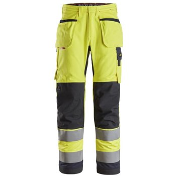 Spodnie Odblaskowe ProtecWork z workami kieszeniowymi, EN 20471/2 Snickers Workwear 62606695