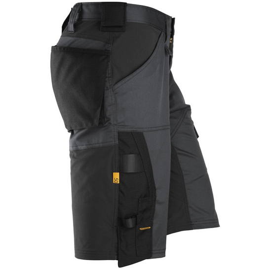 Zdjęcie 2 - 6153 Spodnie Krótkie Stretch luźne Snickers Workwear grafitowe