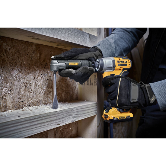 Zdjęcie 5 - Udarowa przystawka kątowa HEX 1/4" DeWALT [DT20500]