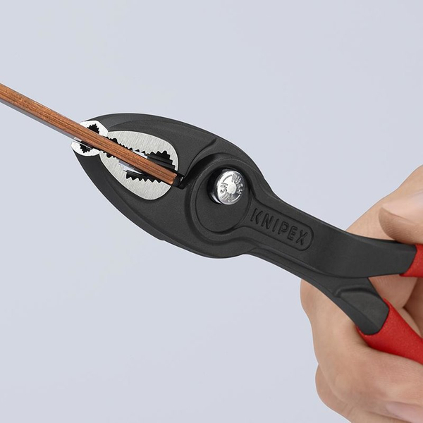 Zdjęcie 13 - KNIPEX TwinGrip 82 01 200 Szczypce chwytające czołowe