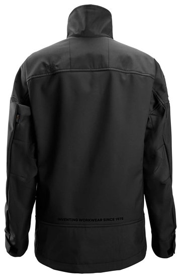 Zdjęcie 2 - 1276 Damska Kurtka softshell stretch AllroundWork Snickers Workwear kolor Black