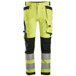 6243 Spodnie Odblaskowe Stretch AllroundWork z workami kieszeniowymi, EN 20471/2 Snickers Workwear