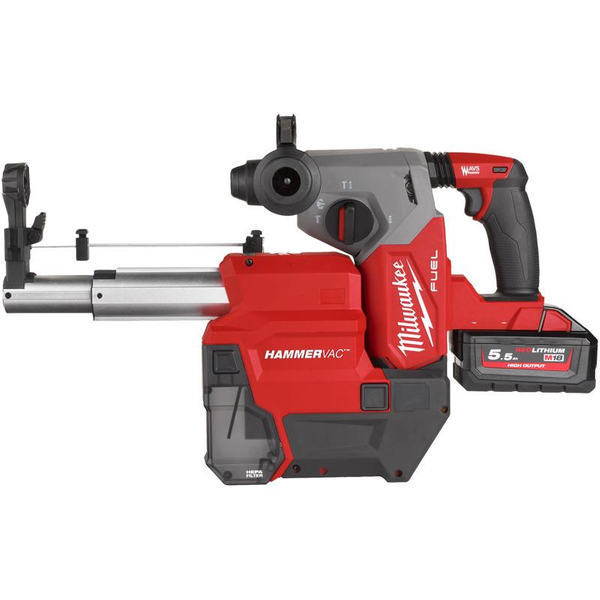 Zdjęcie 3 - Odsysacz pyłu Milwaukee M18 FDDEXL-0 SDS-Plus 18V 4933478508