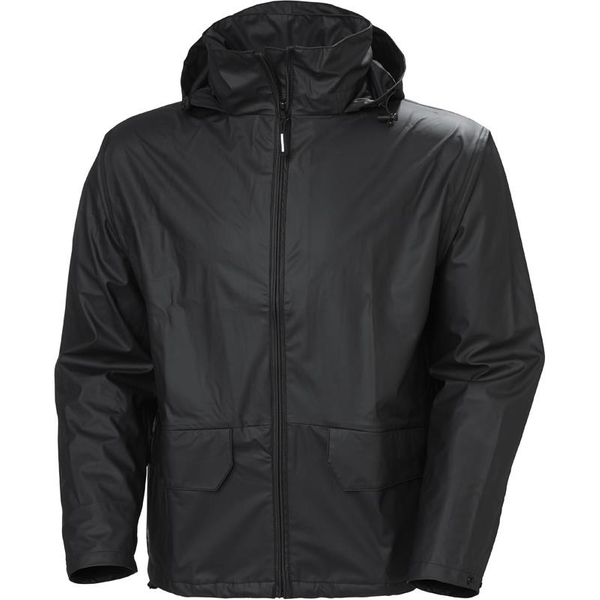 Zdjęcie 1 - Kurtka przeciwdeszczowa Helly Hansen 70180_990 Voss kolor czarny