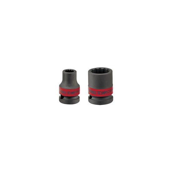 Zdjęcie 1 - NASADKA KRÓTKA UDAROWA 1/2" 1" x 38mm, 12-kąt 453032S King Tony