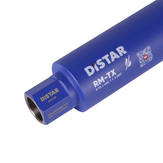 Zdjęcie 2 -  Wiertło diamentowe do pracy na sucho DDS-W 072x450-5x1 1/4 UNC RM-TX