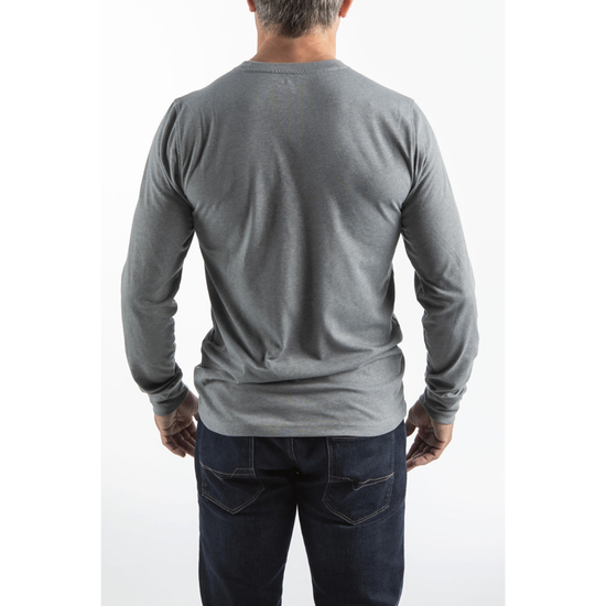 Zdjęcie 3 - HTLSGR-L T-shirt z długim rękawem - szary Milwaukee 4932492990
