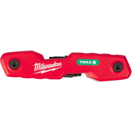 Zdjęcie 2 - Zestaw składanych kluczy TORX 8 szt. (T9, T10, T15, T20, T25, T27, T30 & T40) Milwaukee 4932480979