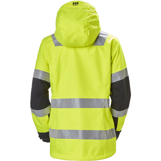 Zdjęcie 2 - Kurtka zimowa odblaskowa damska Helly Hansen 71398_369 W LUNA HI VIS WINTER JACKET