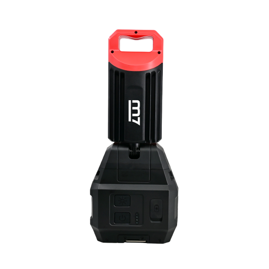 Zdjęcie 2 - Podwójna lampa robocza akumulatorowa Mighty Seven DWL-102 18V 7000Lm