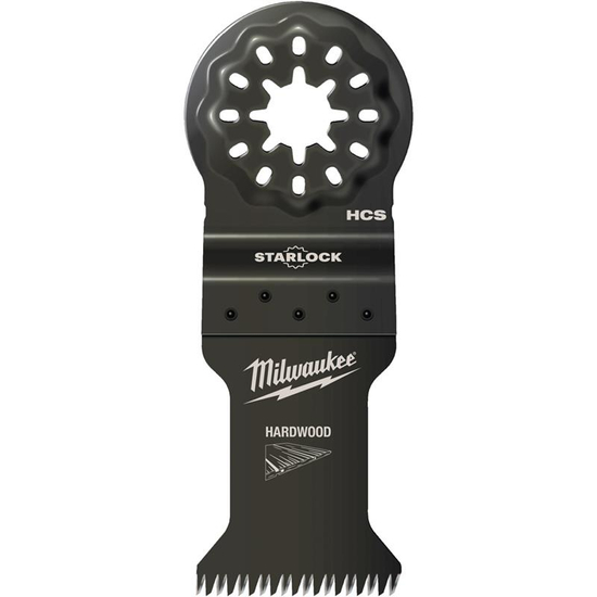 Zdjęcie 1 - Brzeszczot 3-ostrzowy bimetalowy 35x42mm do cięcia wgłębnego - 1 szt. 48906017 Milwaukee