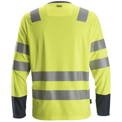 Nawigacja zdjęcie 4 - 2433 T-shirt Odblaskowy AllroundWork – długi rękaw, EN 20471/2 Snickers Workwear