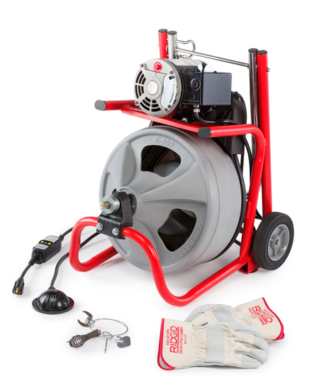 Zdjęcie 3 - Przepychacz przepycharka RIDGID K-400 AF sprężyna 12mm C-45 IW